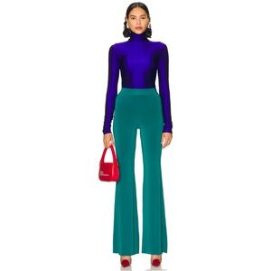 NWOT REVOLVE x The Andamane Gaia Flare Pant In Malachite